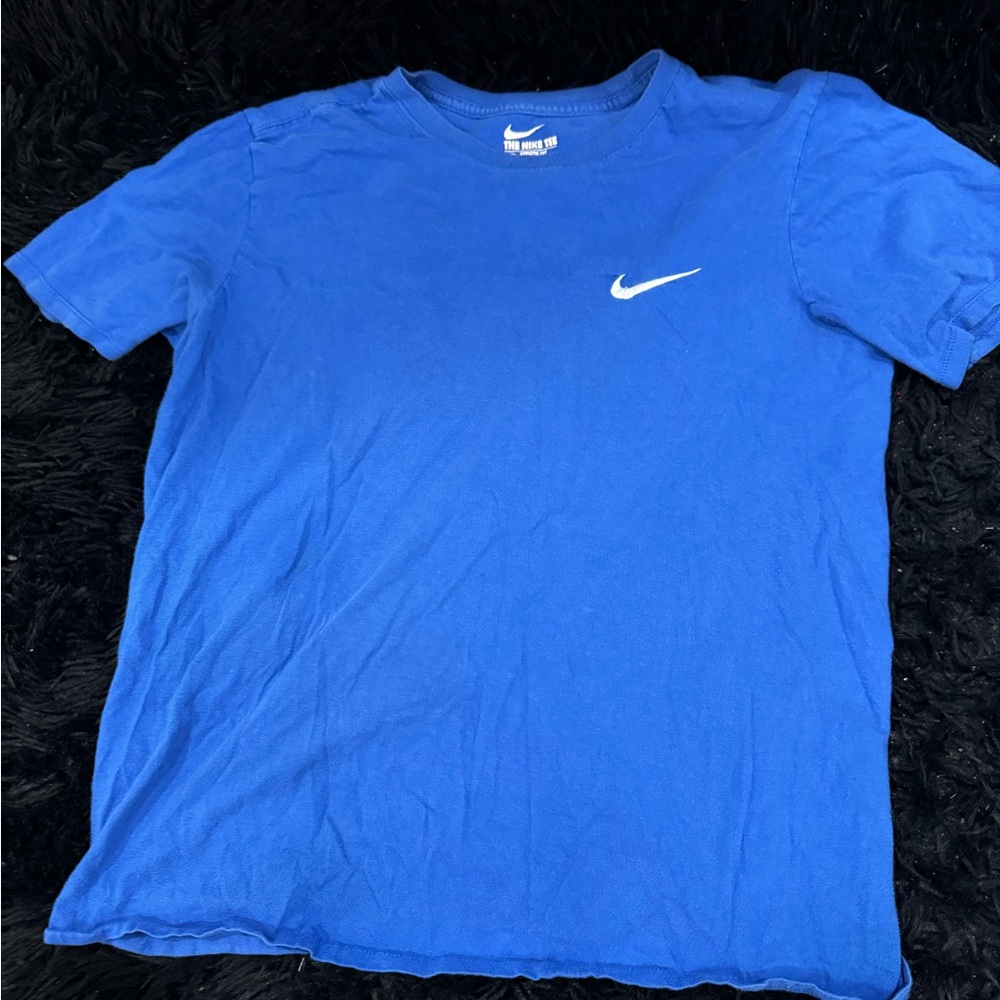 Nike Men's Short Sleeve Tee in Blue